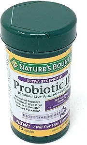 Nature's Bounty Ultra Strength Probiotic 10, 70 Capsules