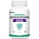 Orgabay Liposomal Quercetin Phytosome 1600 mg,Bromelain 200mg,Zinc 30mg,Vitamin C Turmeric 40 mg,Highest Absorption,Quercetin Complex, 60 Softgels