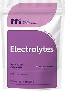 Micro Ingredients Hydration Electrolyte Powder, 1lb (69 μερίδες) 