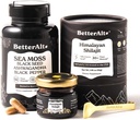 Καλύτερα Alt Shilajit Resin 30 gm & Sea Moss Κάψουλες Ενέργεια Duo