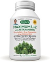 ANDREW LESSMAN Μέγιστο L+Z με Ασταξανθίνη 30 Softgels - 12mg Lutein, 6mg Zeaxanthin, 4mg Ασταξανθίνη. Βασικά θρεπτικά συστατικά για την υποστήριξη της υγείας των ματιών και του εγκεφάλου, και την προώθηση της υγιούς όρασης.