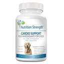 Cardio Support for Dogs Plus Antioxidant, L-Carnitine, L-Taurine, with Coenzyme Q10 and Vitamin E, Promotes a Healthy and Strong Dog Heart, 120 Chewable Tablets