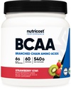 Nutricost BCAA σκόνη (Strawberry Kiwi) 60 εξυπηρετήσεις - Βέλτιστη 2:1:1 αναλογία
