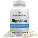 DigestaLax αύξηση διατροφής & δυσκοιλιότητας Υποστήριξη - Βοηθά στη βελτίωση της εύκολης πέψης & φυσικό απορρόφηση του παχέος εντέρου + αέριο, Bloating, και ανάγλυφη ανακούφιση, μίγμα ασβεστίου για την υγεία των ούλων, 60 κάψουλες λαχανικά