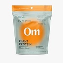 OM MUSHROOM SUPERFOOD Master Blend Σκόνη πρωτεΐνης με βάση το φυτό (Αποσφραγιζόμενη σακούλα (16 σερβίτσια), Μη αρωματισμένη πρωτεΐνη)