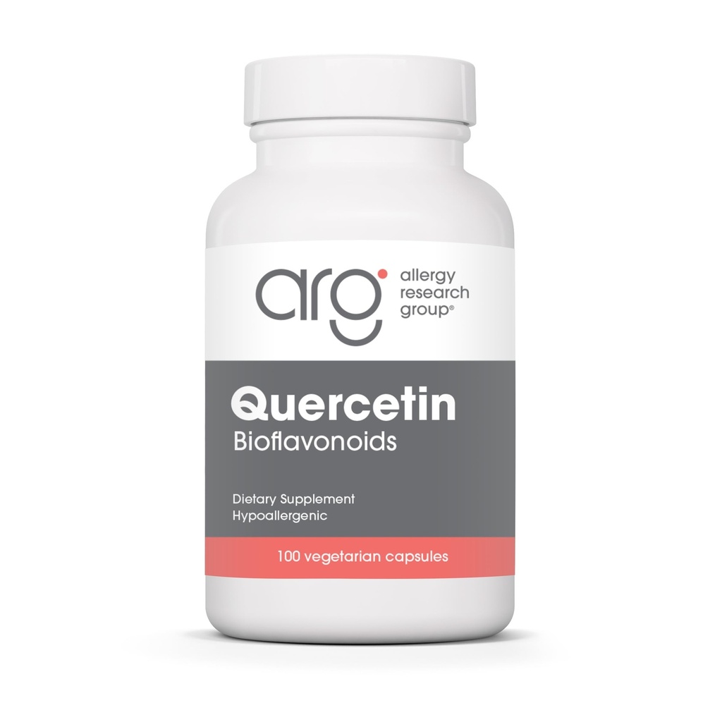 Allergy Research Group Quercetin Bioflavonoids - Lemon Bioflavonoid Complex, Rutin, Citrus Extract, Hesperidin, Vegetarian Capsules - 100 Count