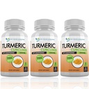 Κουρκουμίνη κουρκουμίνη με Bioperine και Triphala - 2250mg/d - 540 κάψουλες Veggie με εκχύλισμα μαύρου πιπεριού - Συμπλήρωμα Turmeric