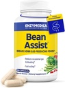 Enzymedica, Bean Assist, Alpha Galactosidase Enzyme for Digestive Support, Reduces Occasional Gas & Bloating from Beans, Broccoli & Legumes, Digestive Enzymes for Women & Men, 30 Count
