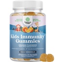 Παιδική Ανοσία Υποστήριξη Gummies - Delicious Βιταμίνη C με ψευδάργυρο και Echinacea Ανοσοποιητικό Booster Gummies για παιδιά - Vegan Gluten Free και Ζελατίνη Δωρεάν Chewable Gummy Vitamin συμπλήρωμα για παιδιά
