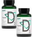 Puori Vitamin D3 Softgels, 2500 IU (62,5 mcg) - Γρήγορη απορρόφηση βιταμίνη D3 συμπληρώματα για την υποστήριξη του ανοσοποιητικού συστήματος, την υγεία των οστών και την πυκνότητα και υγιείς μυϊκές λειτουργίες - Μη ΓΤΟ & χωρίς γλουτένη - 240 Count