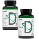 Puori Vitamin D3 Softgels, 2500 IU (62,5 mcg) - Γρήγορη απορρόφηση βιταμίνη D3 συμπληρώματα για την υποστήριξη του ανοσοποιητικού συστήματος, την υγεία των οστών και την πυκνότητα και υγιείς μυϊκές λειτουργίες - Μη ΓΤΟ & χωρίς γλουτένη - 240 Count