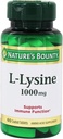 Nature's Bounty L- Lysine, 1000mg, 60 δισκία