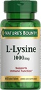 Nature's Bounty L- Lysine, 1000mg, 60 δισκία