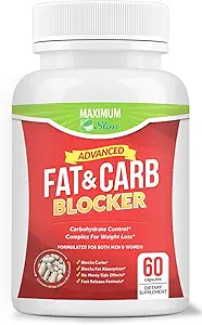 Maximum Slim Fat & Carb Blocker Pure Kidney Bean Εκχύλισμα για την απώλεια βάρους και όρεξη καταπιεστικό,