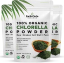 Βιολογικός Κύκλος της Γης Βιολογικά Chlorella σκόνη Superfood 