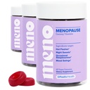 O Positiv MENO Gummies for Menopause, 30 Servings (Pack of 3) - Hormone-free Συμπληρώματα για τις γυναίκες με Black Cohosh & Ashwagandha KSM-66 - Βοηθά Alleviate Hot Flashs, Night Sweats, & Mood Swings