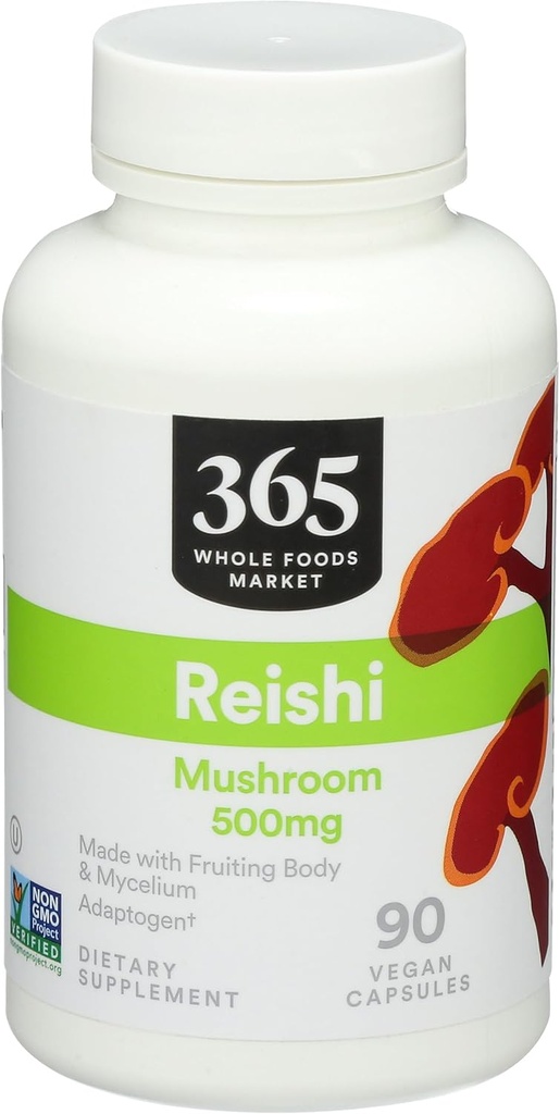 365 by Whole Foods Market, Reishi, 90 Count