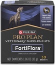 Purina Pro Plan Veterinary Supplements FortiFlora Canine Probiotics for Dogs, Helps Digestive Gut Health and Diarrhea - 30 ct. Box