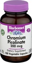 Διατροφή Bluebonnet, Picolinate χρώμιο 200mcg, 100 κάψουλες Veggie