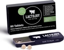 LactoJoy Lactase Χάπια 14.500 I 80 Τεμάχια I Ισχυρό Lactase Ένζυμα για τη δυσανεξία της λακτόζης I Ultra Pure Lactase για τη βελτιωμένη πέψη I No Silicon Dioxide, No Artificial Flavors, No Sucralose