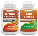 Κουρκουμίνη κουρκουμίνη 1500mg & B-100 Complex