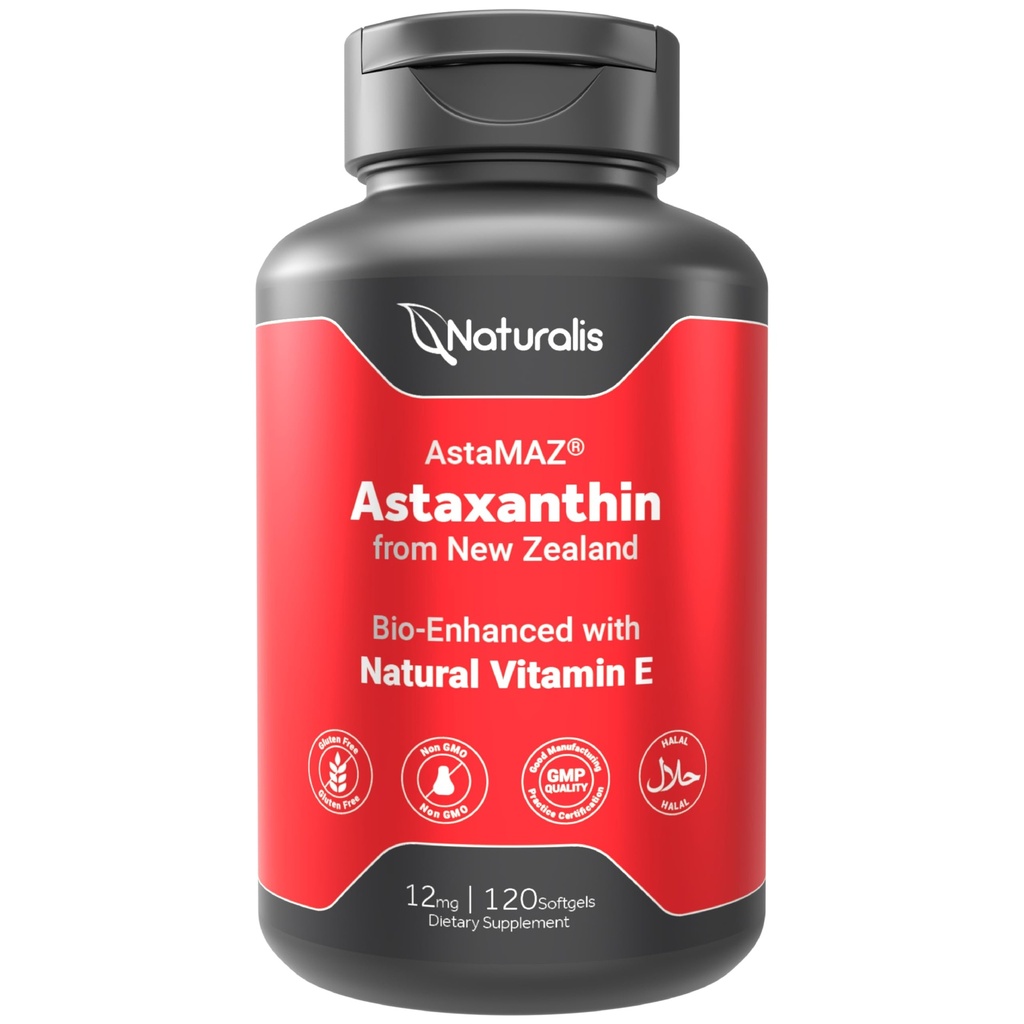 Naturalis Νέα Ζηλανδία Ασταξανθίνη (12mg) 