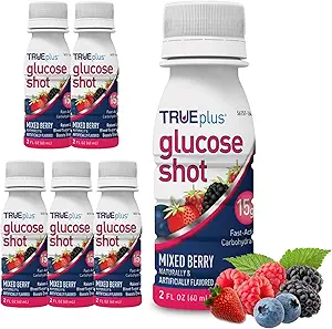 TRUEplus® Glucose Shots 6 μπουκάλια - Mixed Berry