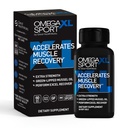 OmegaXL Sport Extra Strength Muscle Recovery Supplement and αναπνευστική υποστήριξη συμπλήρωμα - Βελτιώνει DOMS και ROM, κλινικά υποστηριζόμενο πράσινο-Liped Mussel Oil (60 Softgels)