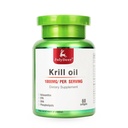 JulyDeer Antarctic Krill Oil 1000 mg με Omega-3s EPA, DHA, Ασταξανθίνη και φωσφολιπίδια 60 Συμπλήρωμα Softgels Όχι Fishy Επίγευση για την κοινή, καρδιά, εγκέφαλο και ανοσία