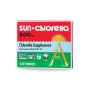 Sun Chlorella 500mg Ολόκληρο το σώμα Wellness Green Algae Superfood Supplement - Ανοσολογική Άμυνα, Υγεία των Ούλων, Φυσικός Καθαρισμός, Ενεργειακή Ενίσχυση - Χλωροφύλλη, B12, Σιδήρος, Πρωτεΐνη - Μη- ΓΤΟ - 120 δισκία