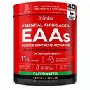 Ω!μίνο Essential Amino Acids συμπλήρωμα. Tropical Splash, Καφέ σκόνη. Και οι 9 ΕΑΑ, BCAAs και το τέλειο Amino για τις προπονήσεις, Amino Energy, και να οικοδομήσουμε τους μυς, και να ανακτήσουμε πιο γρήγορα.
