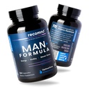 Διατροφή - Man+ Formula, Ενεργειακή Υποστήριξη, Υποστήριξη των μυών, και Συμπληρώματα Υγείας Prostate για τους άνδρες με βιταμίνη Ε, Saw Palmetto, Red Korean Ginseng, και More, 120 κάψουλες