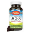 Carlson - ACES, Vitamins A, C, E + Selenium, Cellular Health & Immune Support, Antioxidant, 50 Softgels