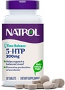 Natrol 5-HTP 200 mg, Time Release, Υποστήριξη μιας ισορροπημένης διάθεσης, συμπλήρωμα διατροφής παρέχει παραγωγή σεροτονίνης καθ 'όλη τη διάρκεια της ημέρας, 30 δισκία, μέχρι 30 ημέρες προσφοράς