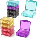 Χαριτωμένο μικρό κουτί ταξιδιών, Urekt 10 τεμ. Mini Pocket Pill Organizer Καθημερινή Single Pill Containers Φορητός κάτοχος ιατρικής για τα συμπληρώματα βιταμινών ψαριών