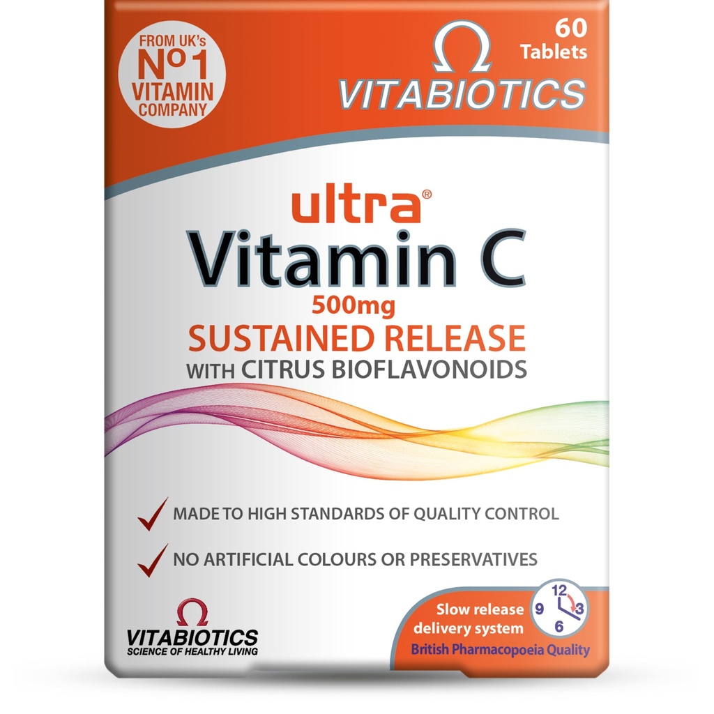 Vitabiotics - Ultra Vitamin C - 60 δισκία