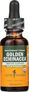 Βότανο Pharm Organic Golden Echinacea, 1 Fz