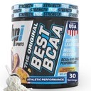 BPI Sports Best BCAA Powder - Muscle Recovery Support - Branched Chain Amino Acids | Building Blocks of Protein and Muscle - Post Workout Recovery - Hydration - Passion Fruit