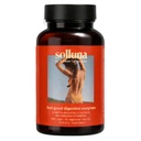Solluna by Kimberly Snyder Digestive Enzymes Lipase, Amylase, Protease, Alpha-Galactosidase, Cellulase for Digestive Health, Nutrient Absorption, Stomach Pain, Gas & Bloating (90CT) Vegan & Non-GMO