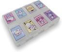 Sanrio χαρακτήρες Die-Cut Medicine συμπλήρωμα Φορητά αξεσουάρ περίπτωση Ταξίδι με 8 υποδιαιρέσεων καπάκι (Mix) Multicolor