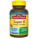 Nature Made Super B Energy Complex, Συμπλήρωμα διατροφής για την υποστήριξη του νευρικού συστήματος, 60 Softgels, 60 ημέρες προσφοράς