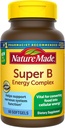 Nature Made Super B Energy Complex, Συμπλήρωμα διατροφής για την υποστήριξη του νευρικού συστήματος, 60 Softgels, 60 ημέρες προσφοράς