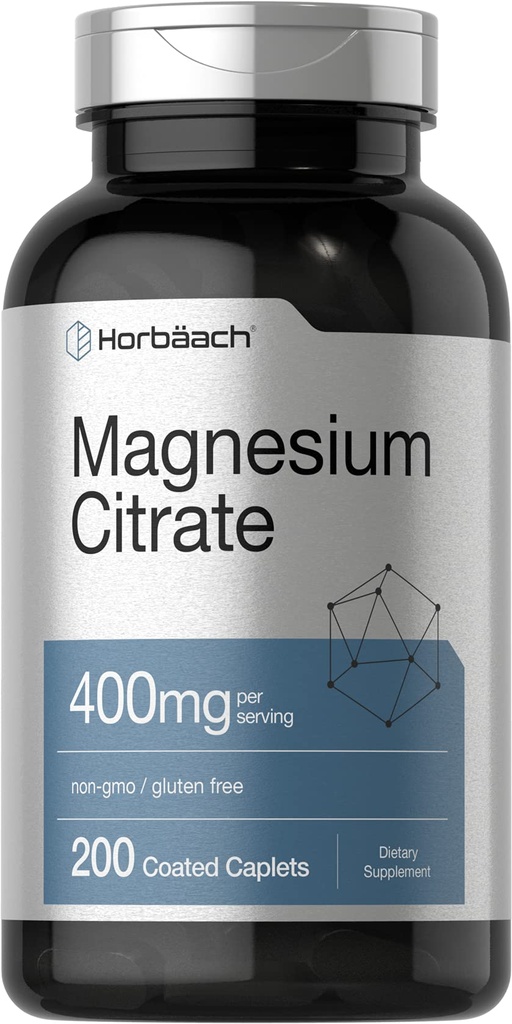 Horbäach Μαγνήσιο Κιτρικό 400mg 
