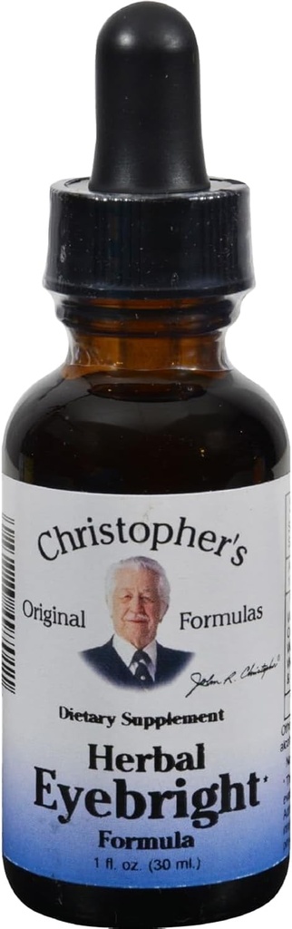 Christopher's Original Formulas Herbal Eyebright, 1 fl oz - Natural Eye Wellness