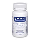Pure Encapsulations Ταχεία ψυχική ενέργεια - Vegan συμπλήρωμα μνήμης για την υποστήριξη της υγείας του εγκεφάλου - Ginkgo Biloba Extract, Alpinia Galanga & American Ginseng Extract - Μη ΓΤΟ & Χωρίς γλουτένη - 30 κάψουλες
