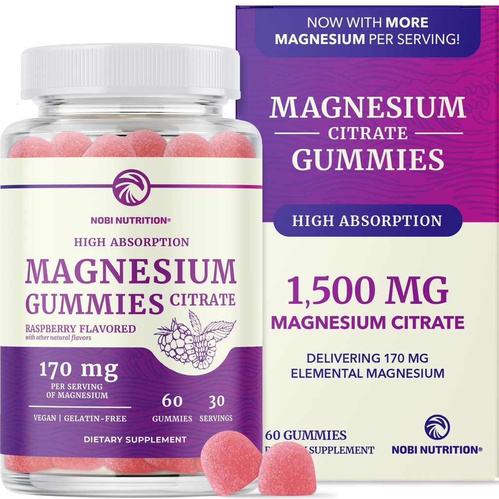 Μαγνήσιο Κιτρικό Gummies 