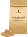 PURE Αρχική ΣΥΣΤΑΤΙΚΑ Marshmallow Root Extract (1 lb), σκόνη, συμπλήρωμα βοτάνων