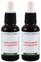 2X 2,2% Iodine Solution 2x1 Fl Oz - 2x30 ml 