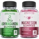 Ashwagandha & Μαγνήσιο Gummies για βελτιωμένο ύπνο & Ενισχυμένες λειτουργίες σώματος. Ashwagandha Ενισχύει Mood & Energy - Μαγνήσιο Βοηθά στην ανάκτηση των μυών και ανακουφίζει Cramps - Vegan