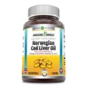 Amazing Omega Νορβηγικό Od Liver Oil 1250 Mg Softgels συμπλήρωμα 